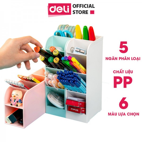 Cắm bút nhiều màu 8933 (Deli)